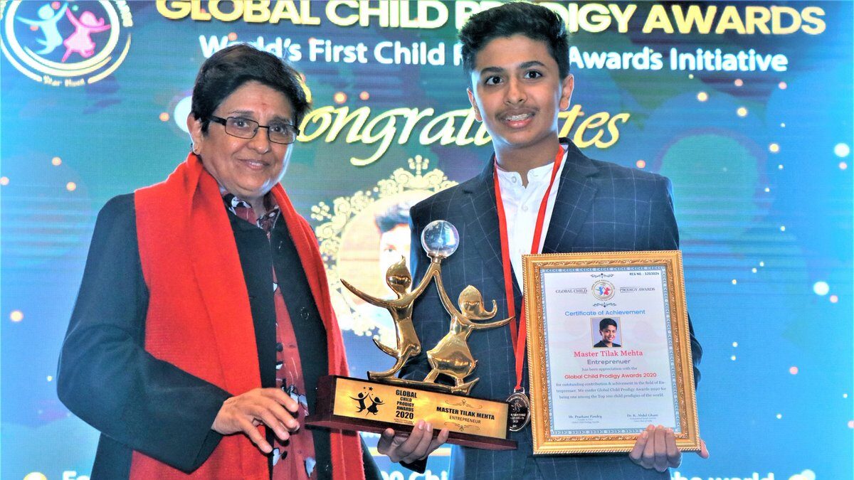 Tilak Mehta - Top 10 Young Entrepreneurs in India