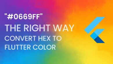 The Right Way to Convert Hex to Flutter Color